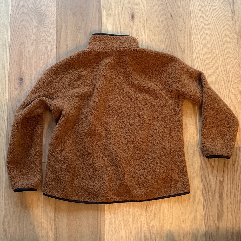 L.L.Bean Women's All Season Wool Fleece Pullover - Picture 5 of 6